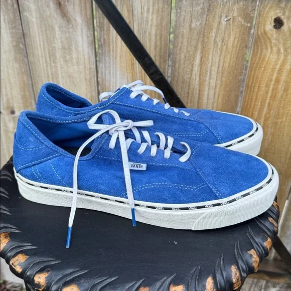 Vans Diamo Ni New Issue suede sneakers in Lapis Blue, size 11.5 - Picture 3 of 6